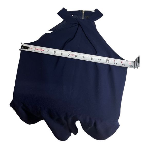 NBD Radley Romper in midnight blue, size xs in good condition pockets on sides - Picture 8 of 10